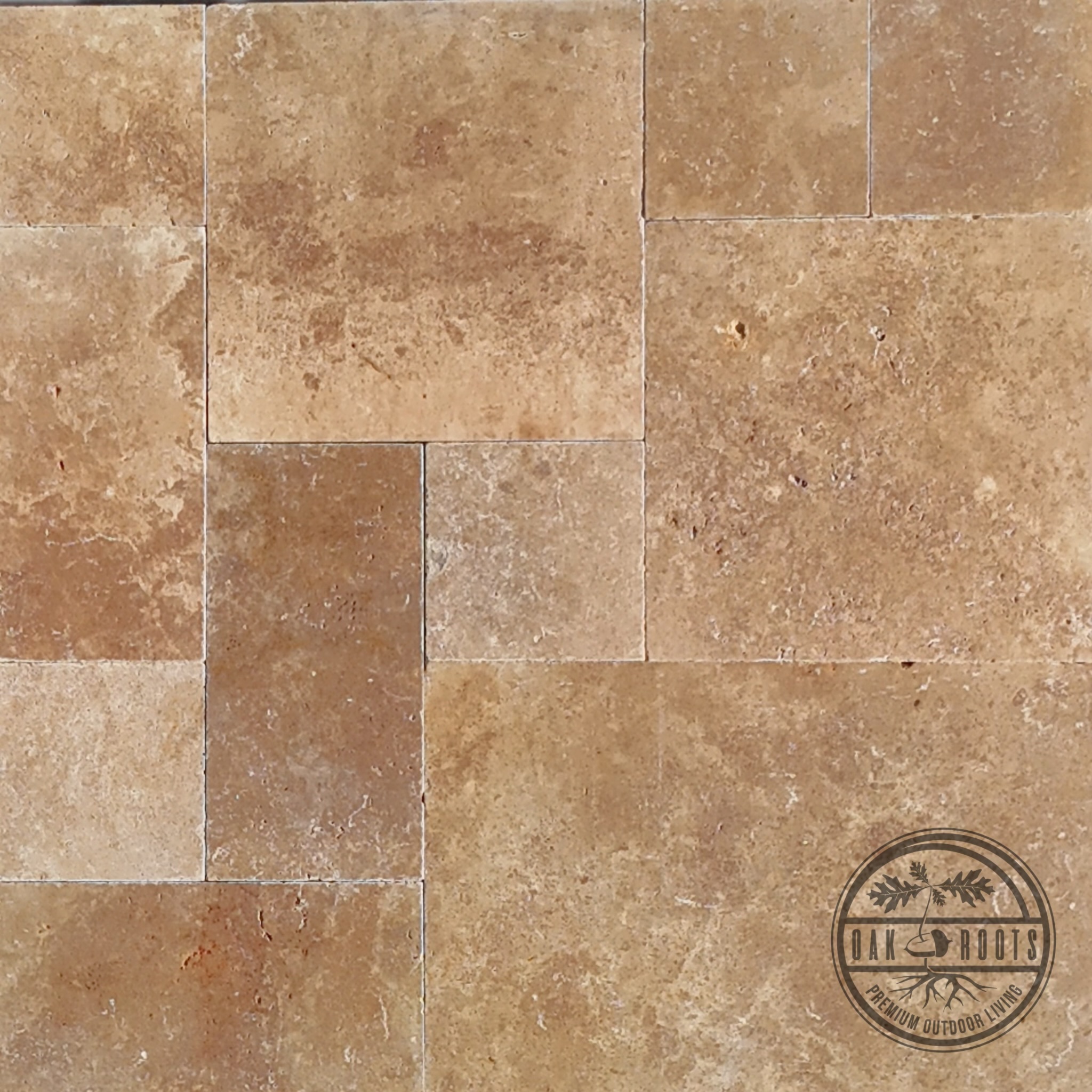 Noce Travertine pavers Indiana