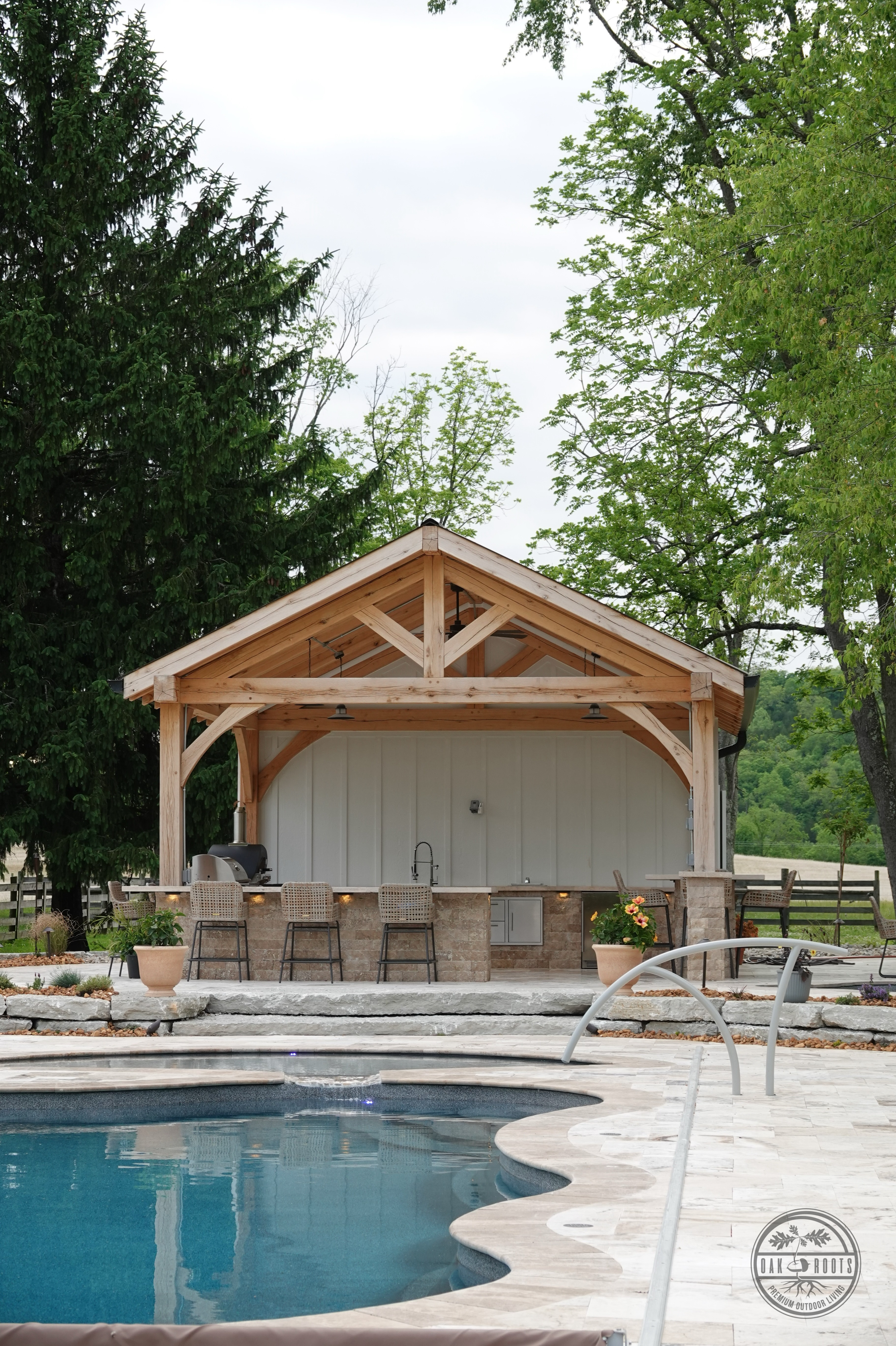 Custom Timber Frame Pavilions