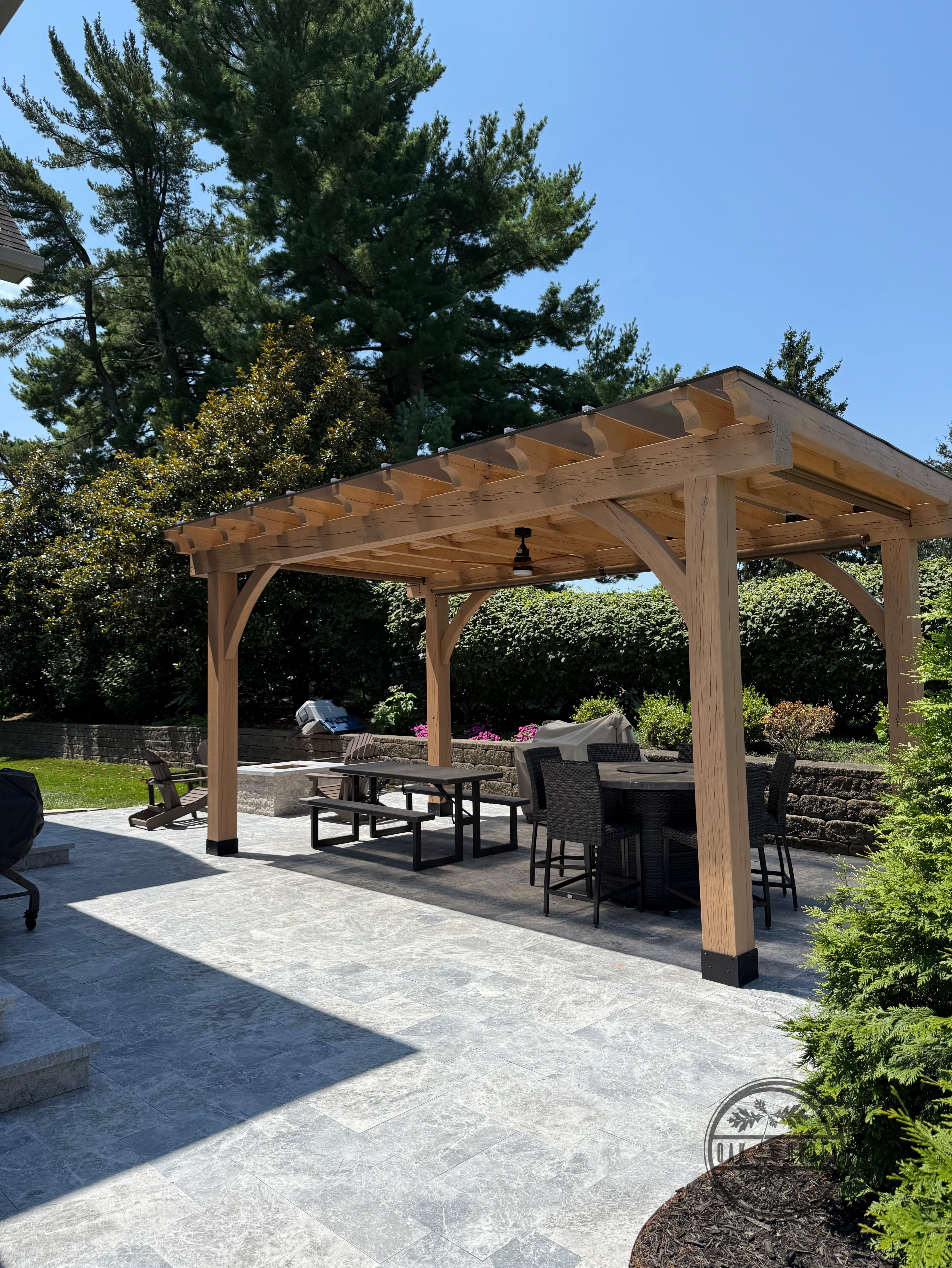 Custom Timber Frame Pergolas
