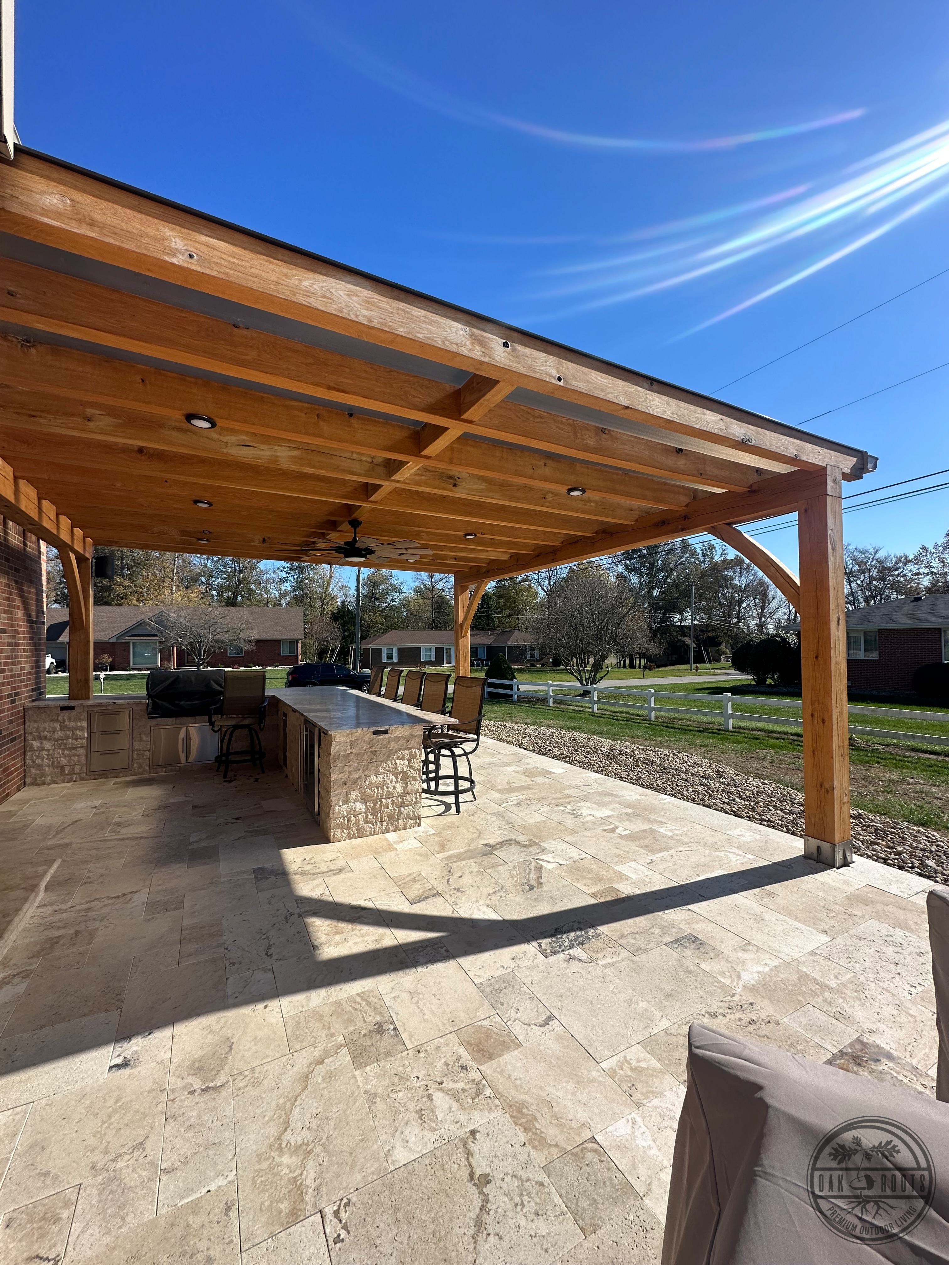 Oak Roots Pergola Project