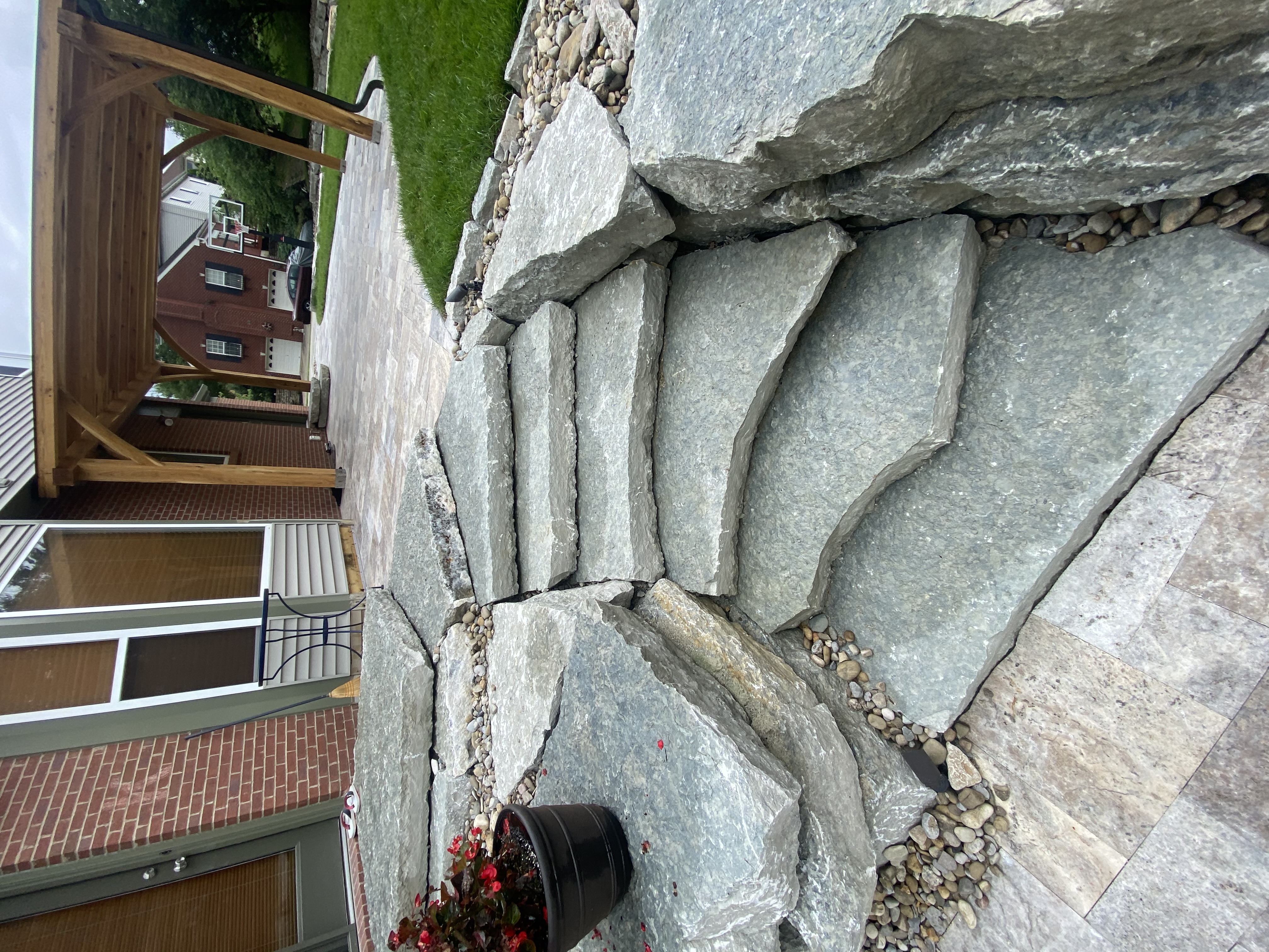 Retaining Wall Landscaping by Oak Roots LLC — Milan, IN